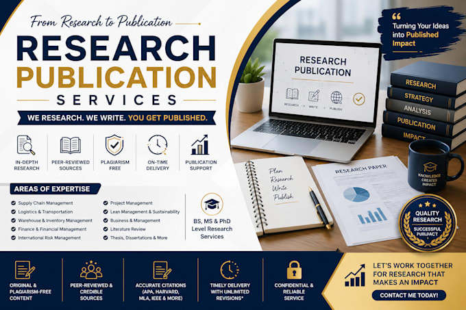 do research and publication work