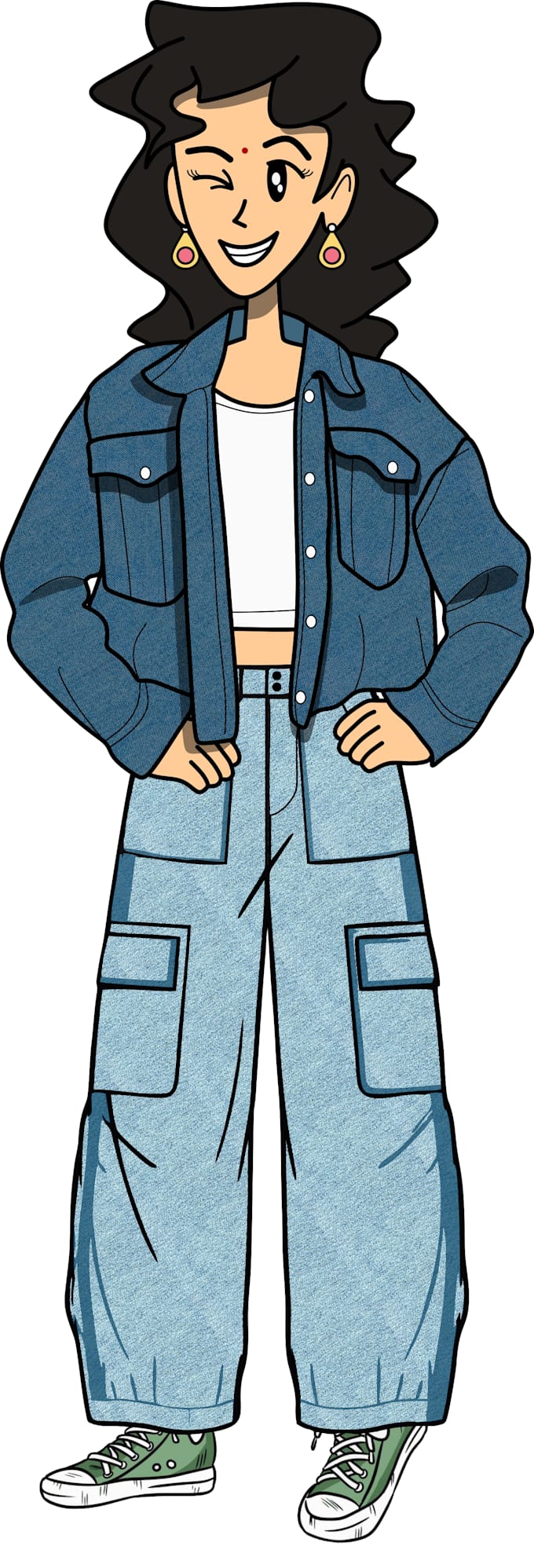 design mascot characters illustrations in coreldraw