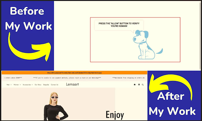 fix wordpress critical errors and broken website issues