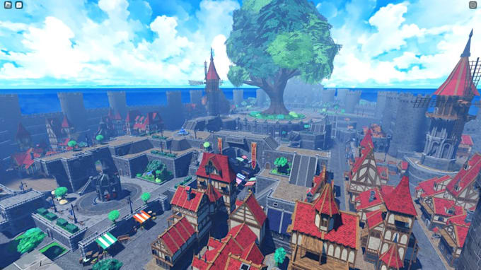 design roblox map low poly city environment roblox builder roblox script ugc