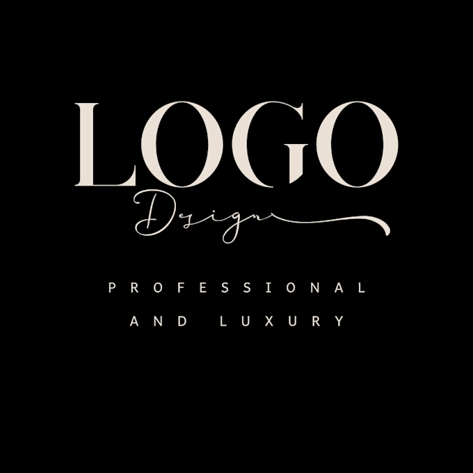 design a luxury feminine logo of your brand