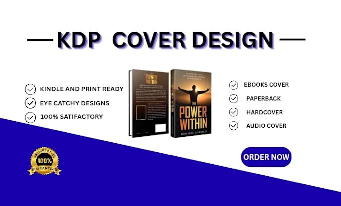 do ebook cover, amazon kdp paperback, kindle book design