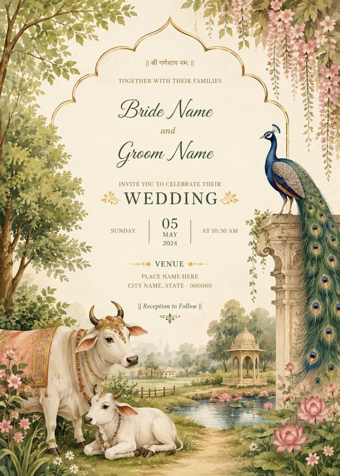 design elegant wedding invitation cards in canva
