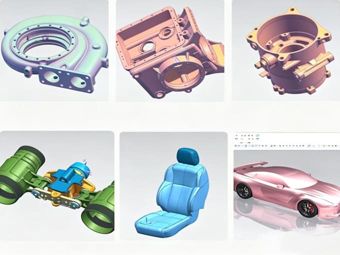 do reverse engineering, make cad models from scan data