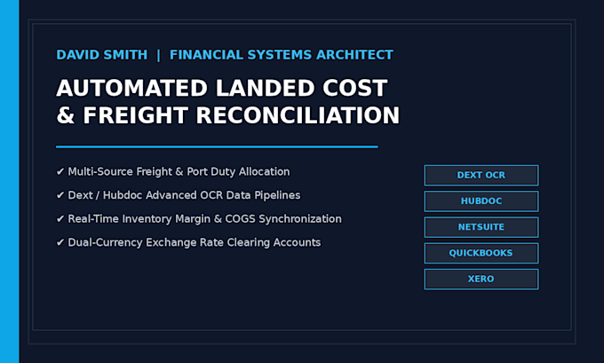 automate landed cost tracking and multi source freight allocation