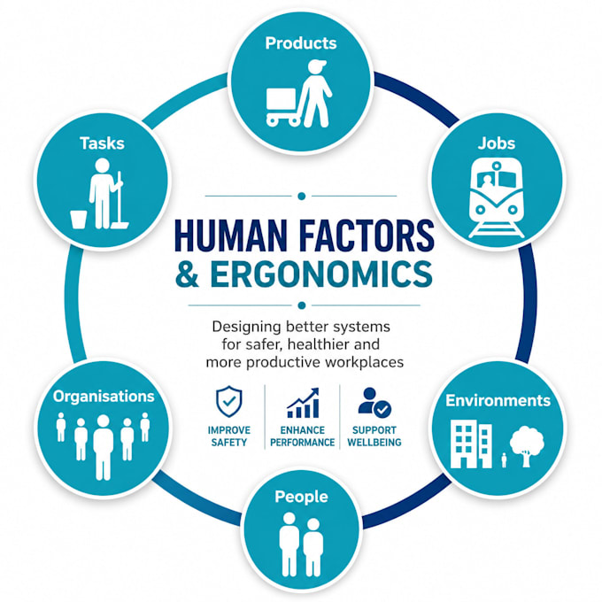 create ergonomic reports for workplace safety and work study