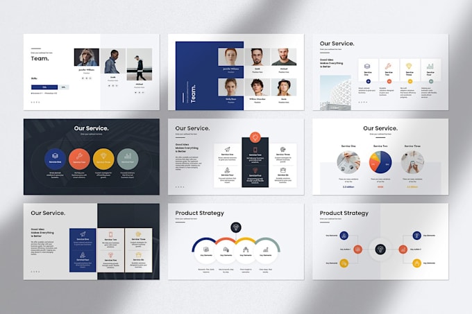 create pitch deck, startup deck, presentation for investors and fundraising