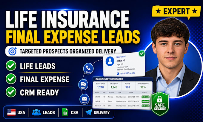 generate life insurance leads final expense leads