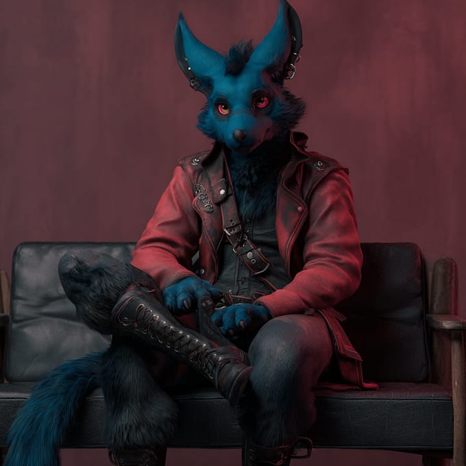 draw custom furry art for you