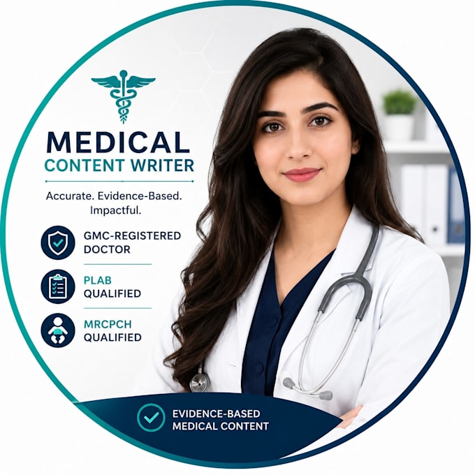 write SEO medical articles by a gmc registered doctor