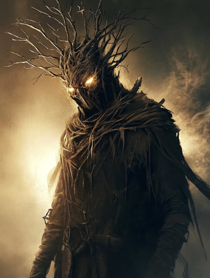 draw best horror art and horror character art