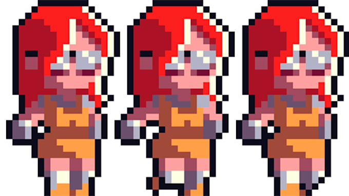 ilustration and pixel art