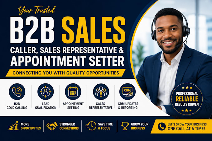 do b2b cold calling telemarketing and set appointments