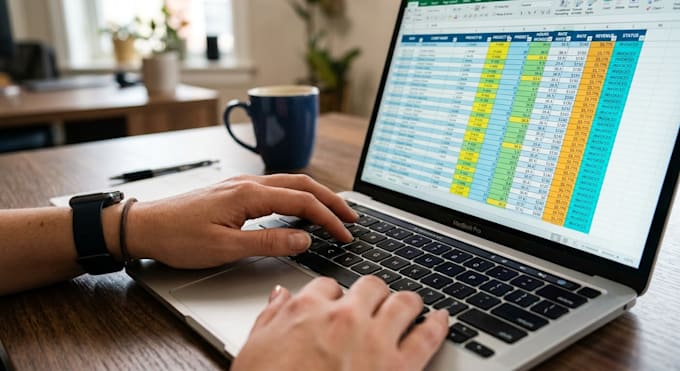 do professional data entry and web research