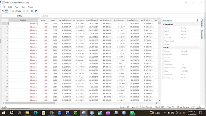 perform statistical and econometric analysis using stata r and eviews