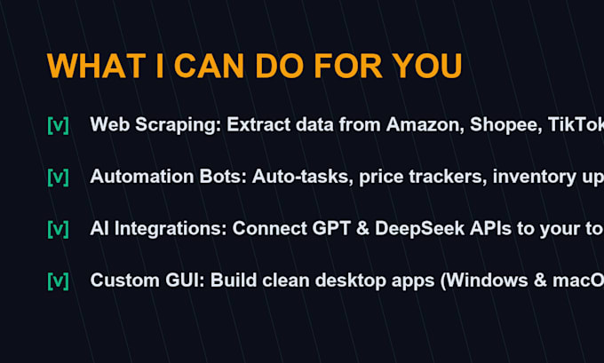 build custom e commerce automation and scraping tools using python