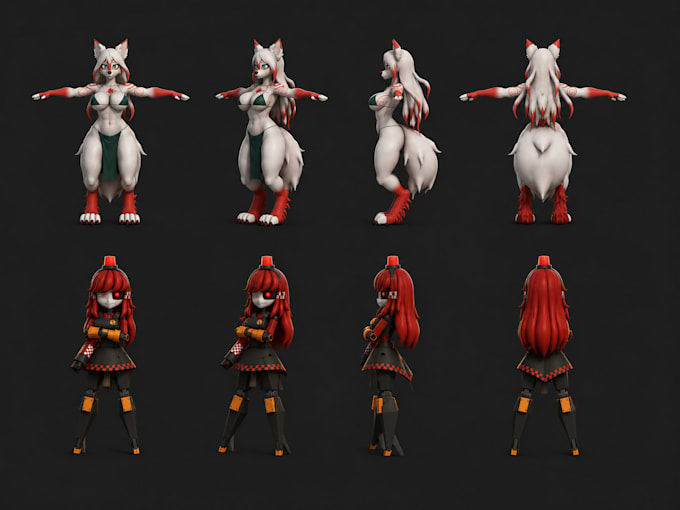 model, port and edit custom sfm, gmod, tf2, l4d2, mmd and vrchat models
