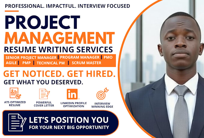 write an ats project manager resume that gets interviews