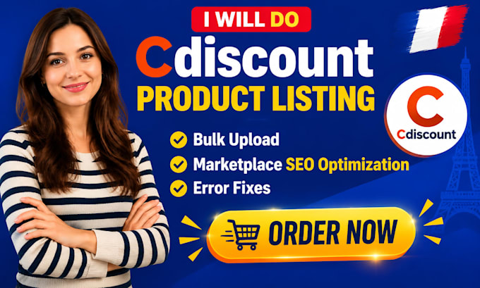 do cdiscount product listing bulk upload marketplace SEO optimization fixes