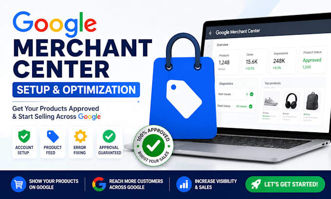 setup google merchant centre suspension misrepresentation with googie ads adword