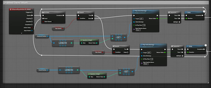 develop custom unreal engine mechanics and game prototype using blueprints
