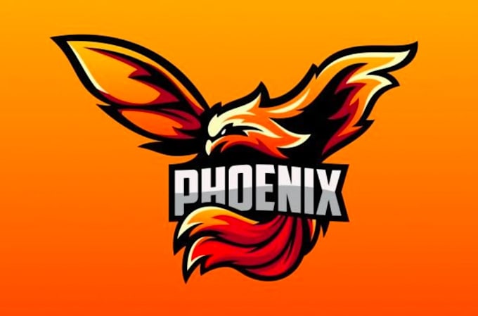 draw phoenix logo design for your business