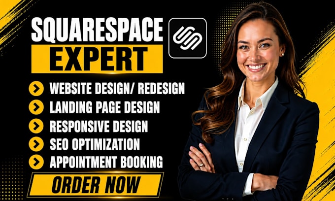 build squarespace website design and redesign squarespace website development