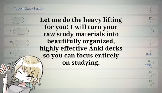 design custom anki decks and flashcards for any subject