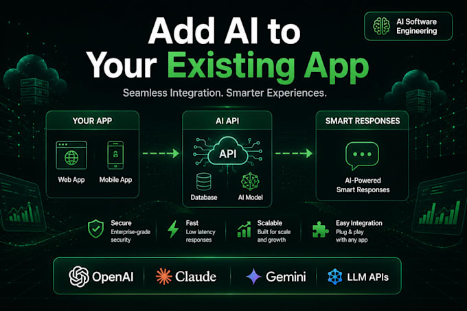 integrate openai claude or gemini into your app