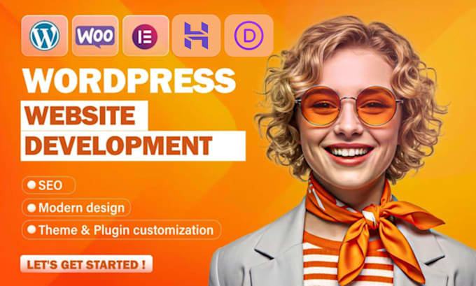design wordpress website development divi elementor website wordpress developer