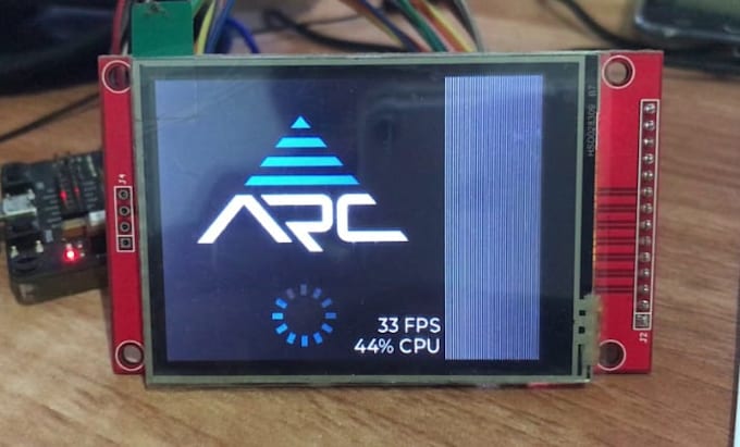 develop embedded gui using lvgl, eez studio, and touchgfx for esp32 and stm32