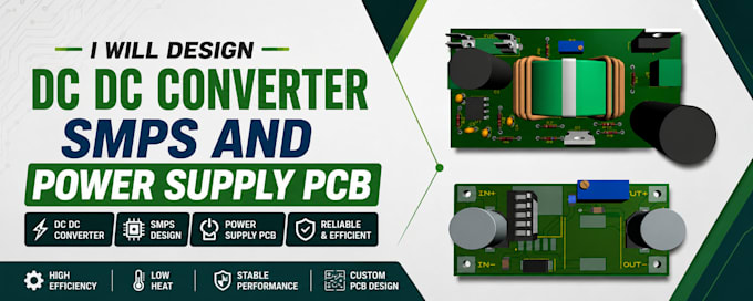 design dc dc converter smps and power supply pcb