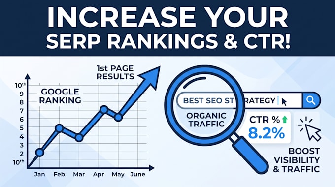 boost google search console traffic serp CTR and ranking with real engagement