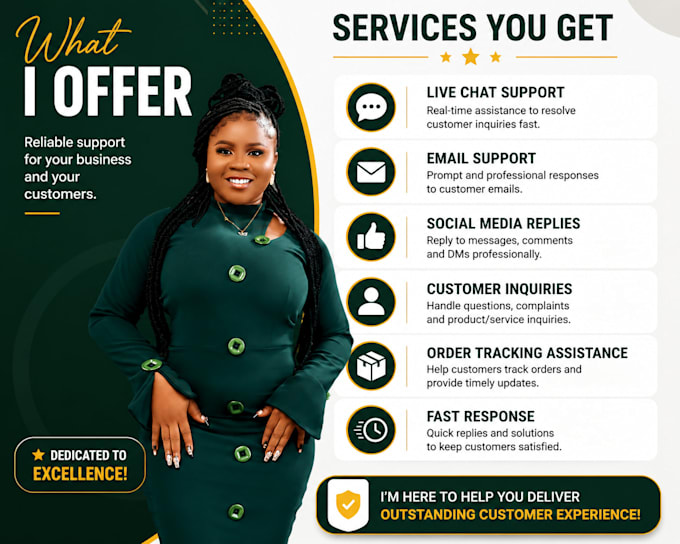 provide professional live chat customer support