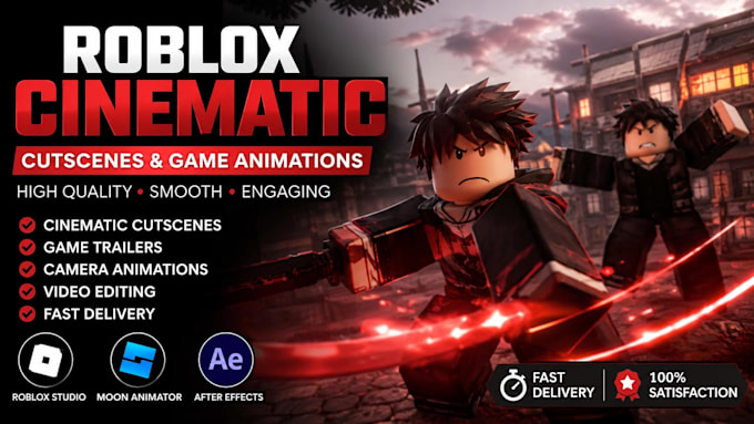 make roblox cinematic cutscenes trailers and game animations