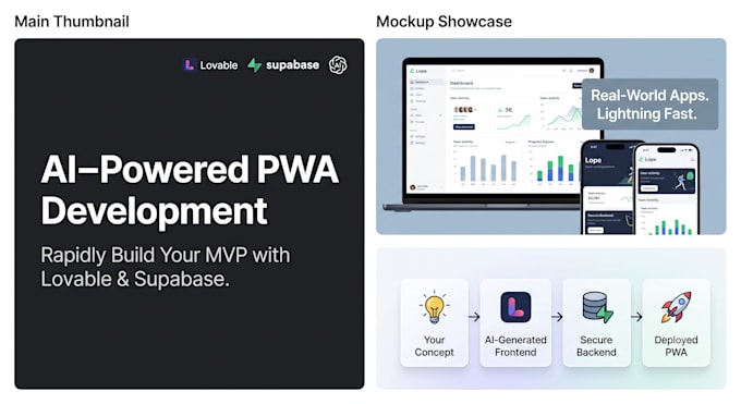 build your startup mvp using lovable and supabase