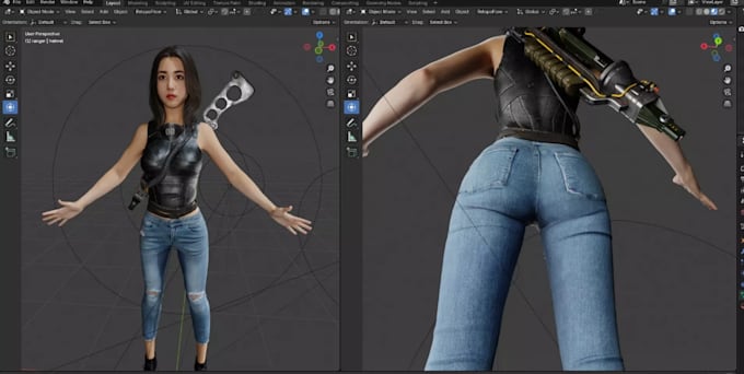3d game character modeling 3d creature character rigging for unity unreal engine