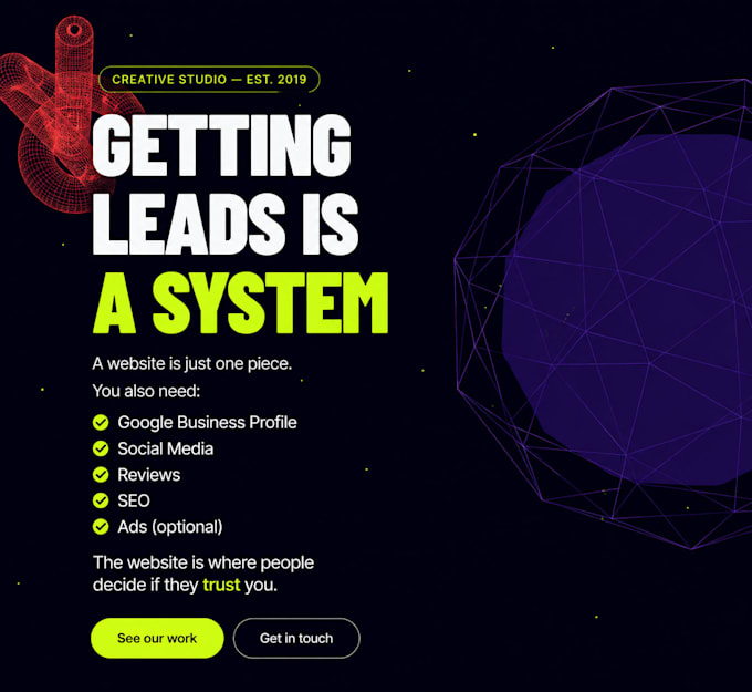 build you a website with booking and lead capture
