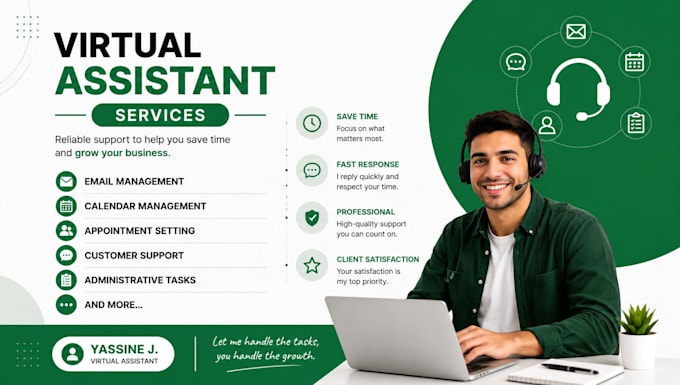 provide professional french customer support and virtual assistance