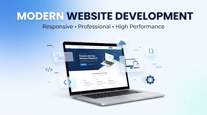 build a modern web for your business