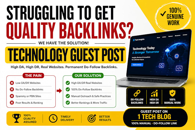 publish technology guest post on high authority software websites on tech blog
