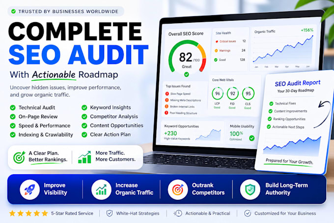 do a complete SEO audit with an actionable roadmap