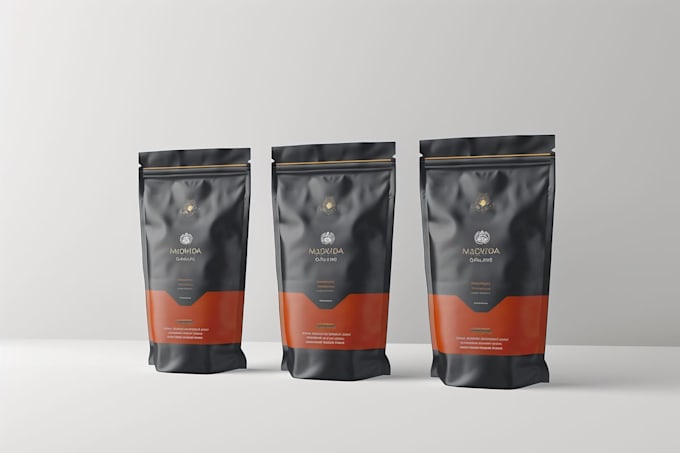 modern and professional packaging design