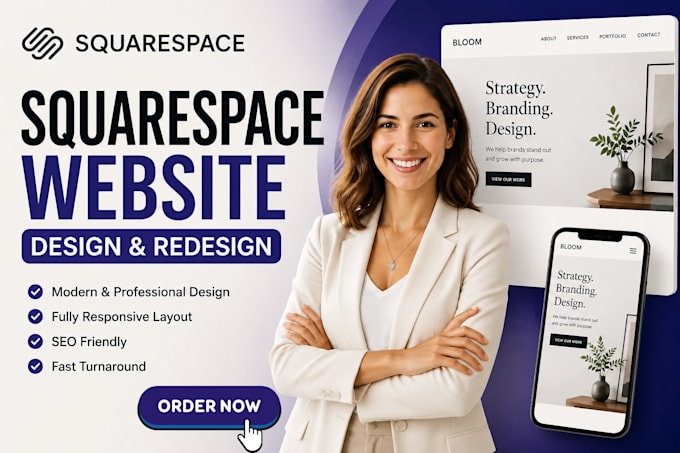 squarespace website design squarespace redesign squarespace website development