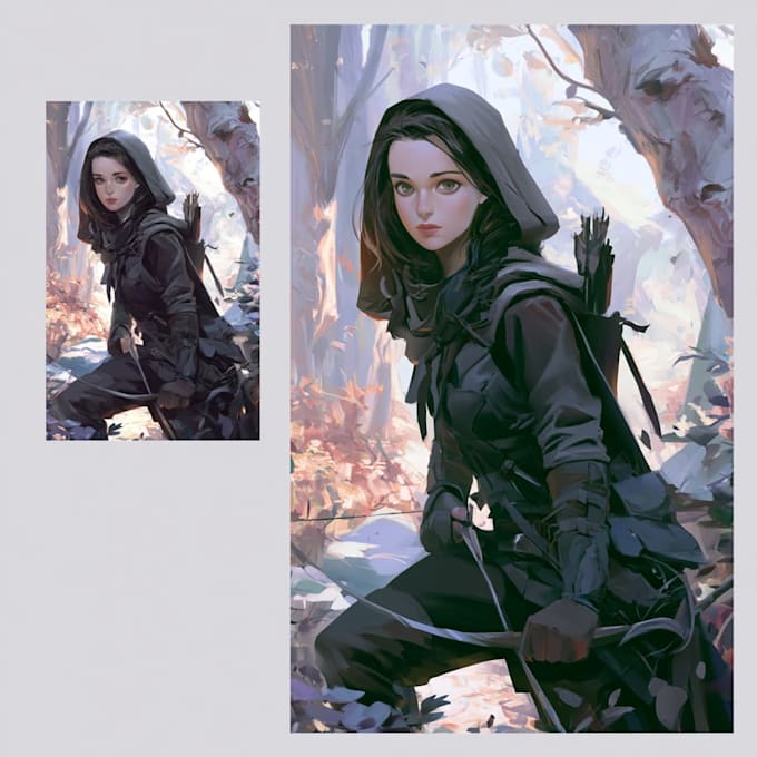 design fantasy custom illustrations