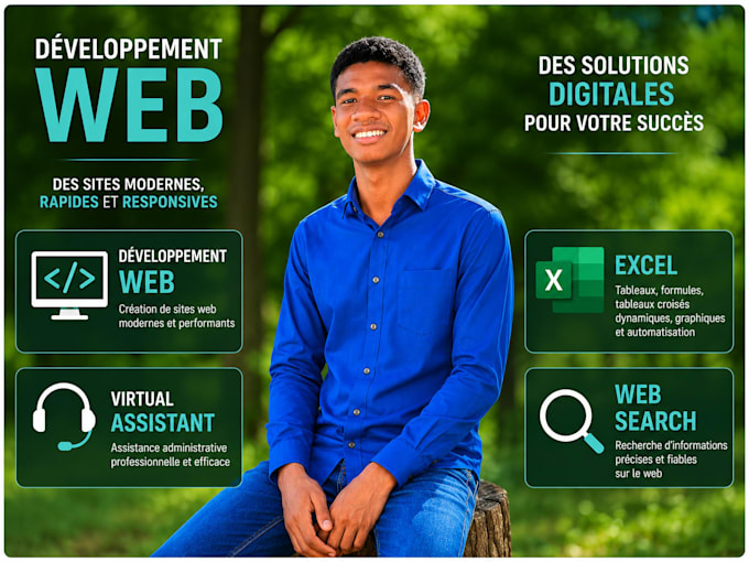 develop a modern responsive website for your business