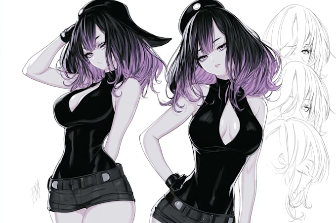 make a unique your manga, anime character