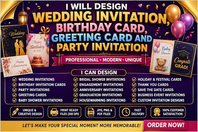 design wedding invitation card
