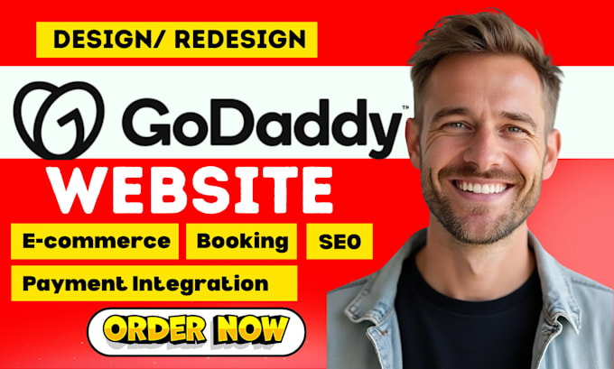 fix godaddy website design godaddy airo website redesign godaddy seo expert