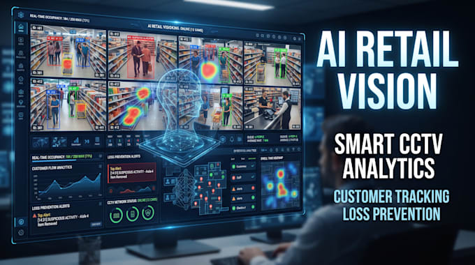develop cctv retail analytics people counting object tracking solution